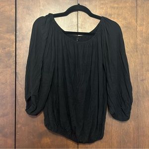 Black Off The Shoulders Blouse